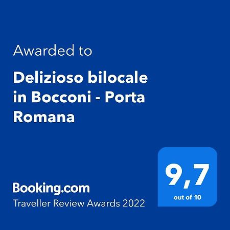 Delizioso Bilocale In Bocconi - Porta Romana Milan Exterior photo
